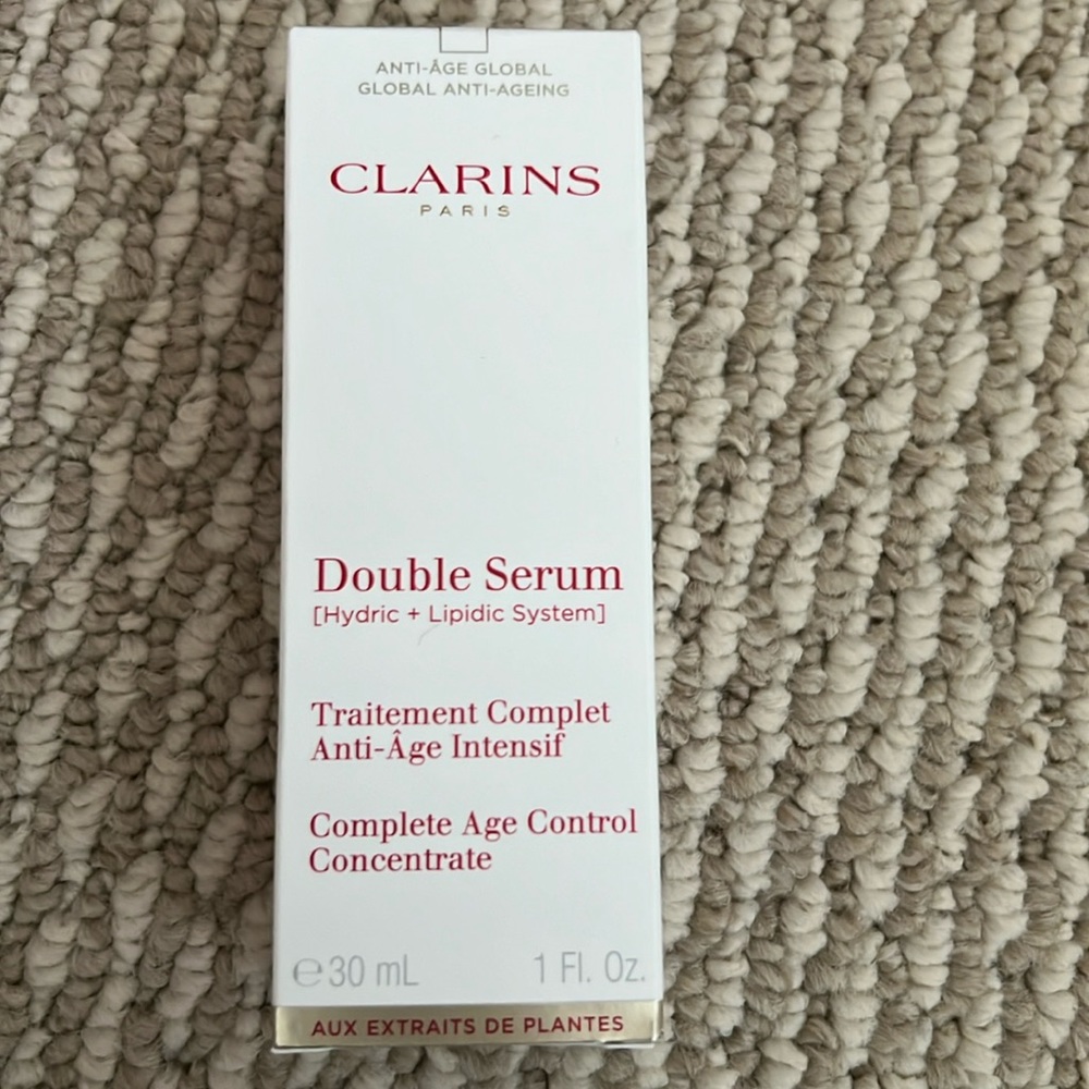 Clarins
 Double Serum Firming & Smoothing Anti-Aging Concentrate